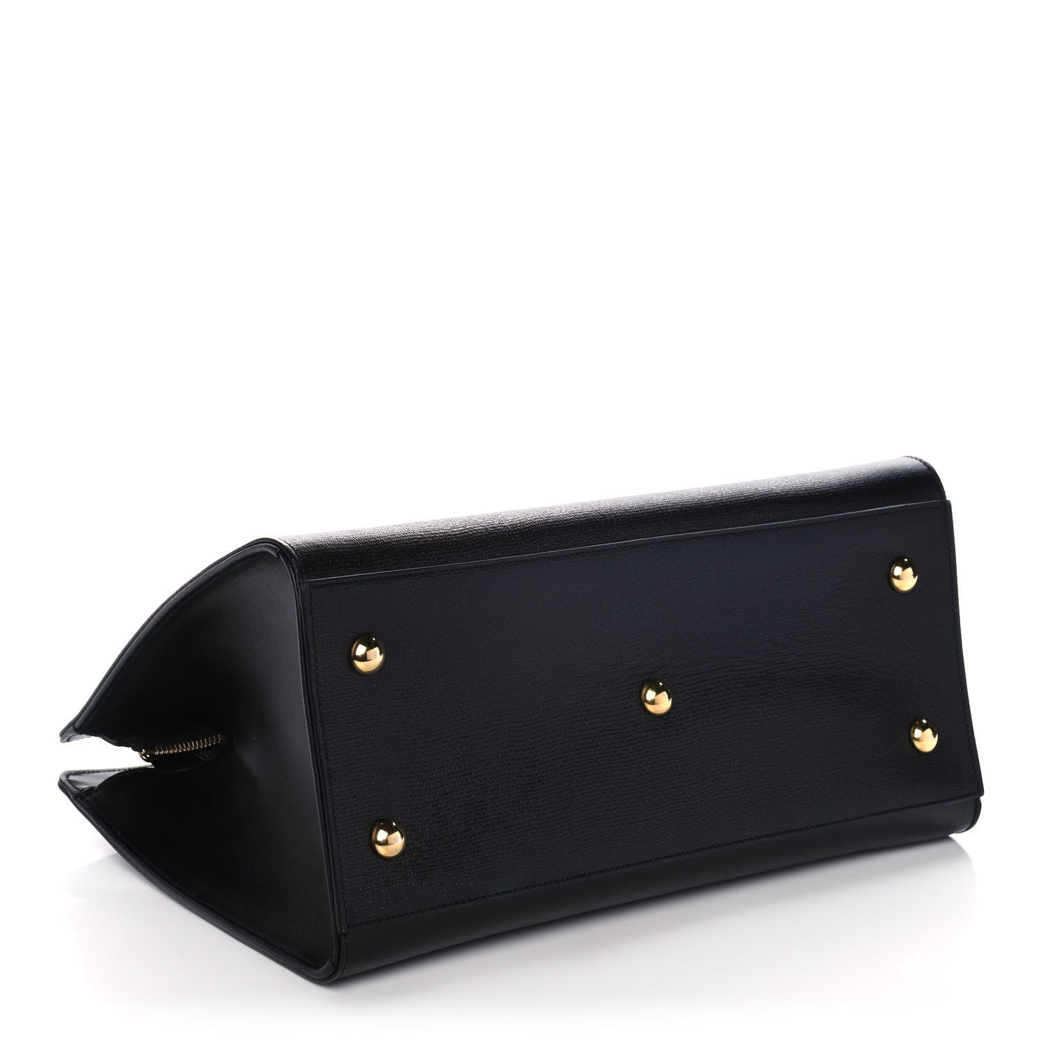 Saint Laurent Textured Calfskin Medium Classic Y Cabas Black 3 of 12