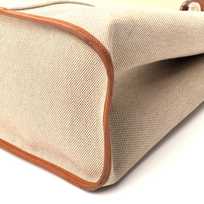 Hermes Toile Cabag Elan 39 Natural 6 of 6