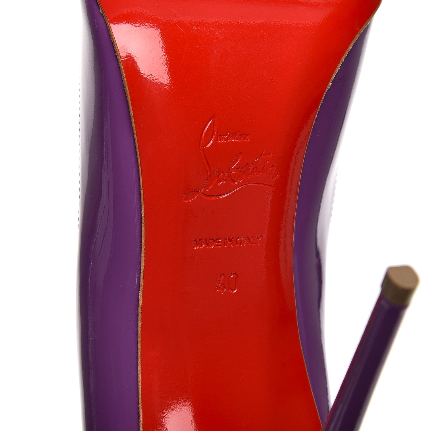 Christian Louboutin Patent Pigalle Follies 100 Pumps 40 Digitale 6 of 9