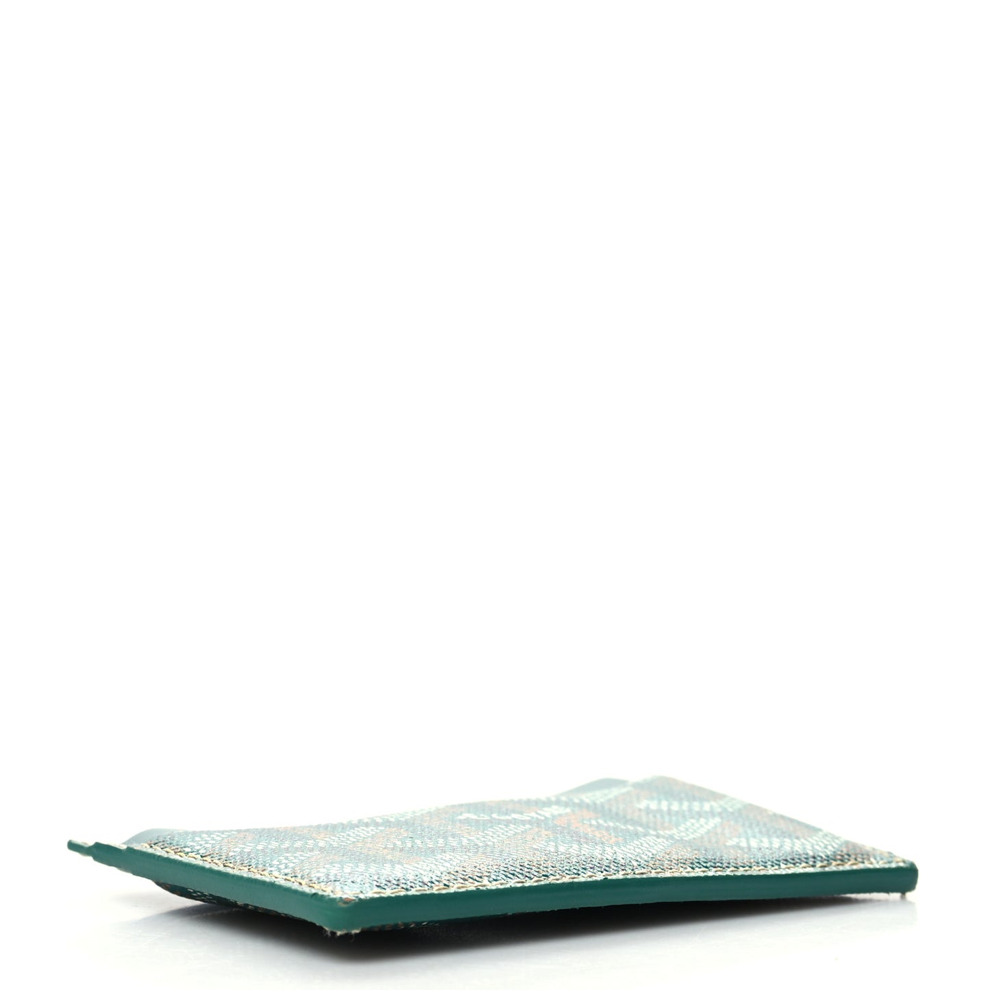 Goyardine Saint Sulpice Card Holder Green