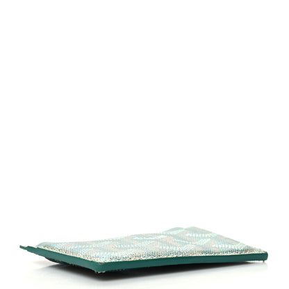 Goyard Goyardine Saint Sulpice Card Holder Green 4 of 8