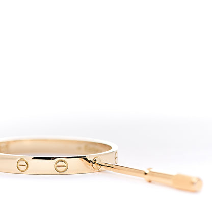 Cartier 18K Yellow Gold LOVE Bracelet 16 3 of 8