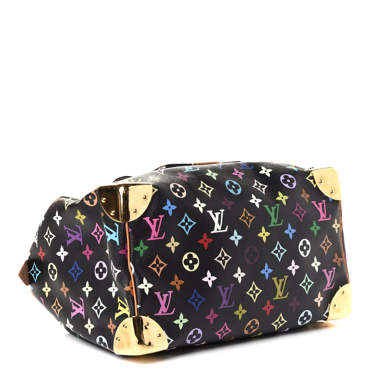Louis Vuitton Monogram Multicolor Speedy 30 Black 5 of 8