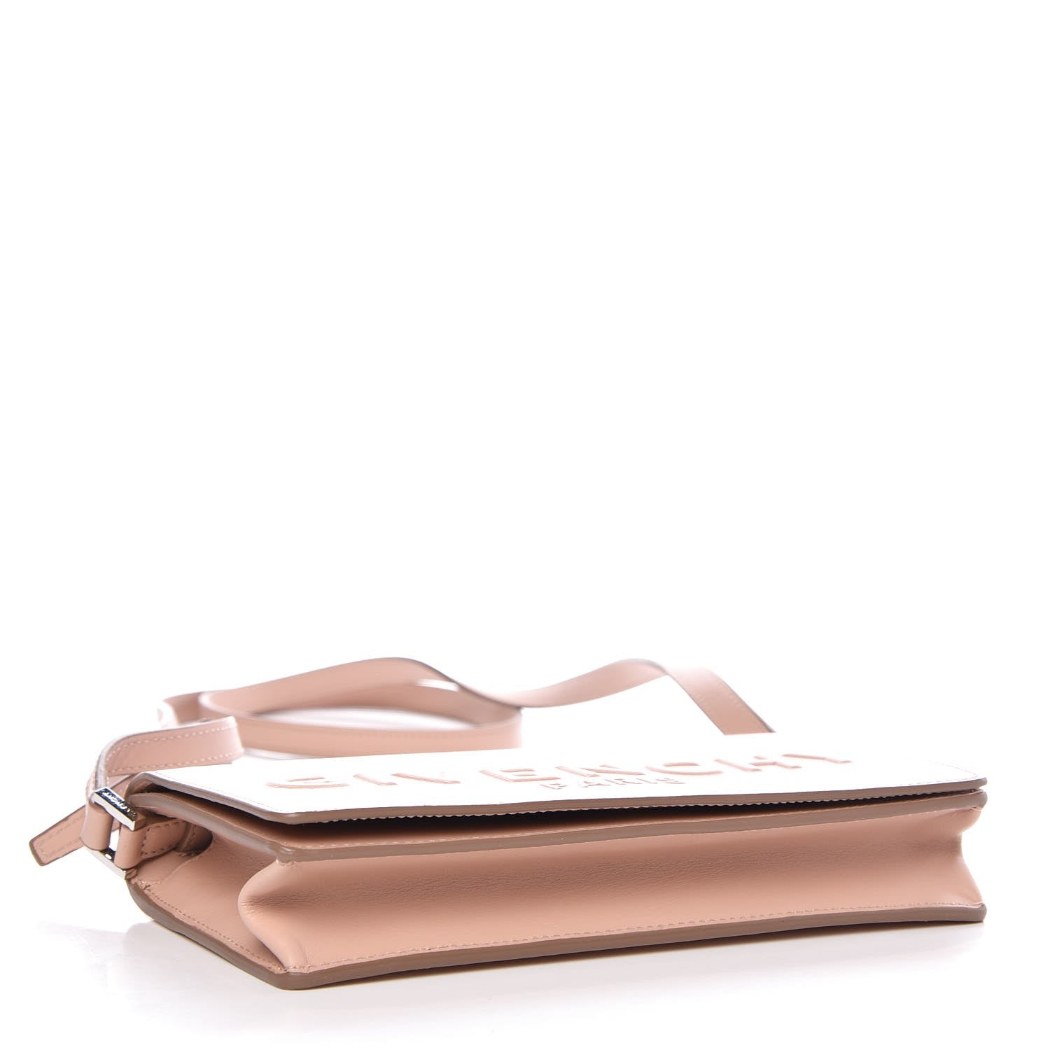 Givenchy Calfskin Logo Debossed Crossbody Light Pink 4 of 7
