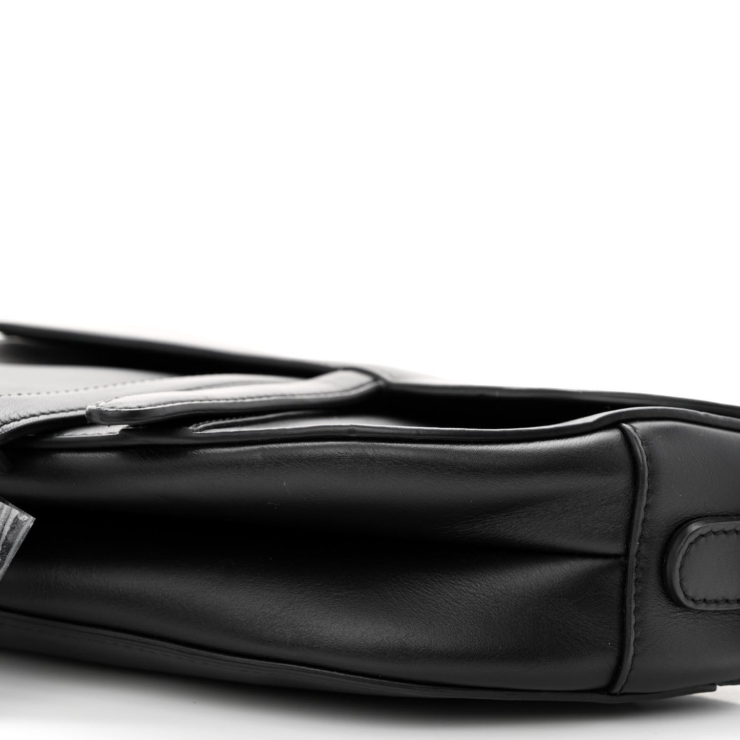 Calfskin Saddle Bag Black