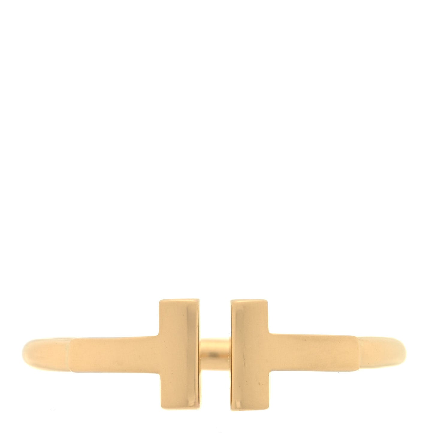 18K Yellow Gold T Wire Ring 53 6.5