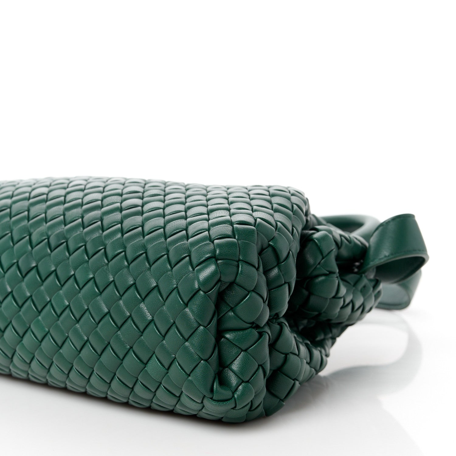 Bottega Veneta Nappa Intrecciato Small Padded The Handle Tote Raintree 10 of 10