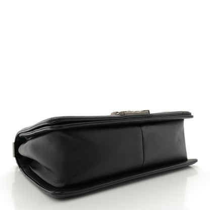 Chanel Calfskin Quilted Medium Boy Flap Black 4 of 11