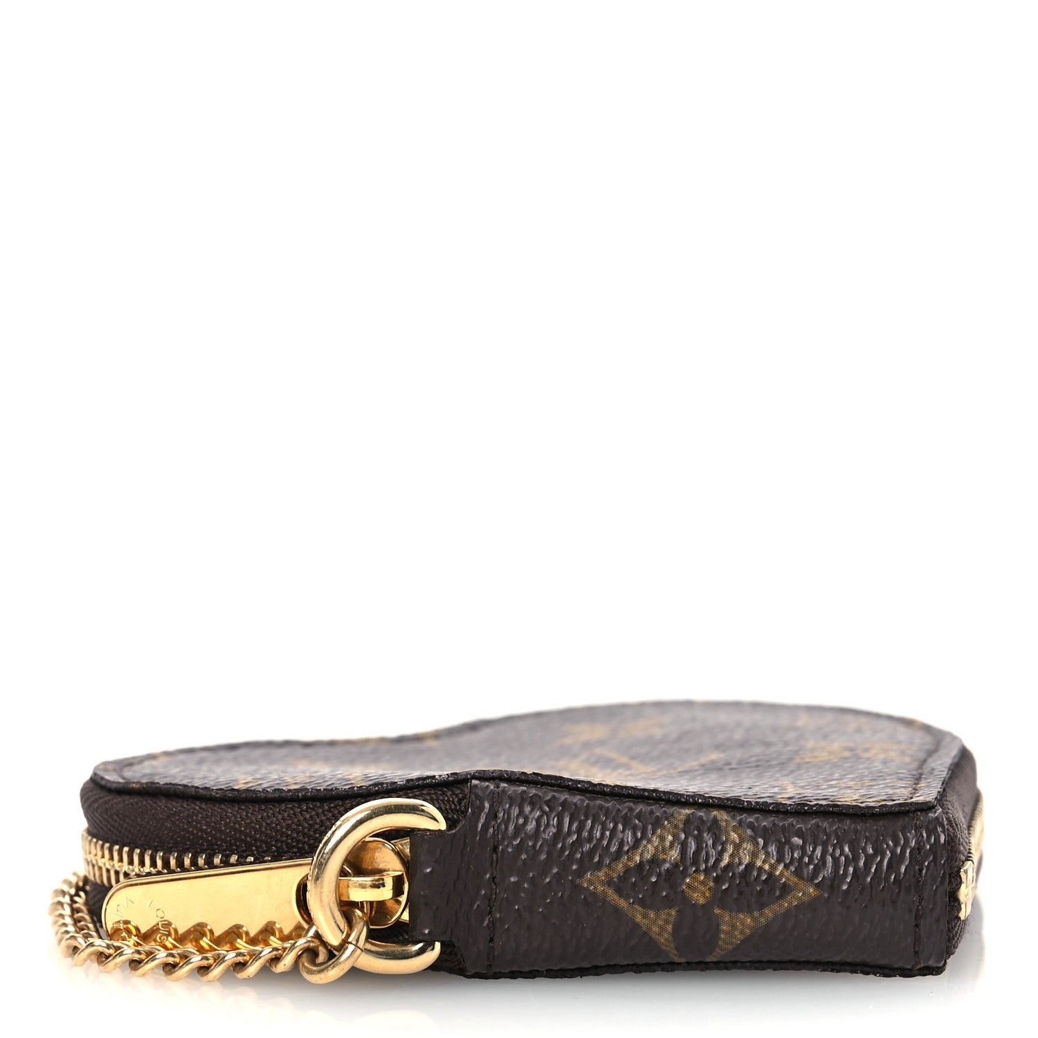 Louis Vuitton Monogram Leopard Coeur Heart Coin Purse Blanc Corail 4 of 8