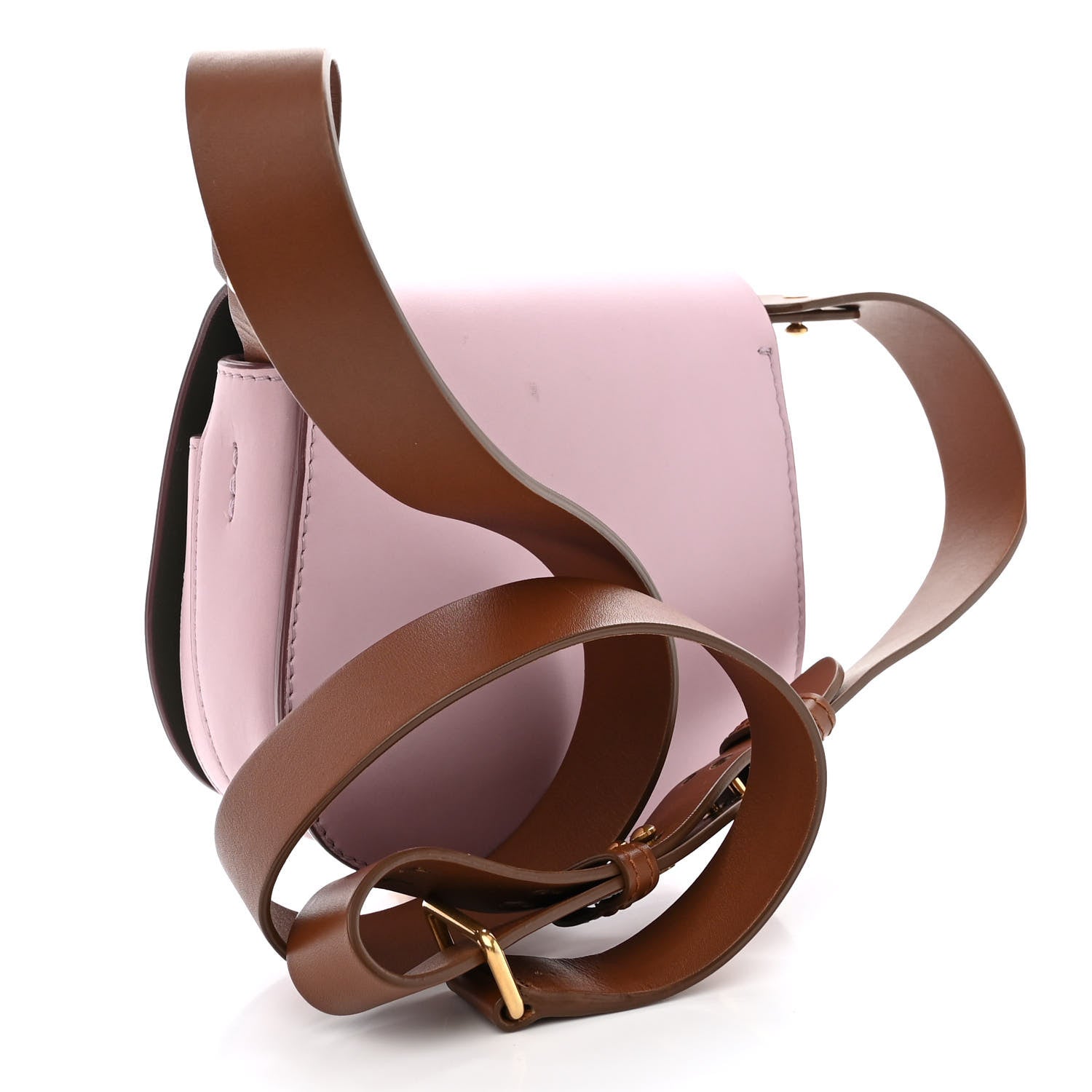 Burberry Calfskin Square Mini Satchel Pale Lavender 3 of 11