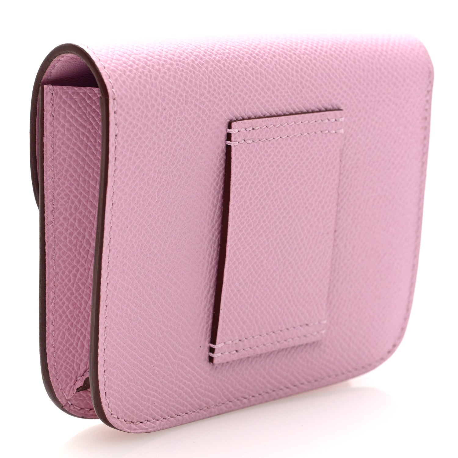 Hermes Epsom Constance Slim Wallet Mauve Sylvestre 4 of 8