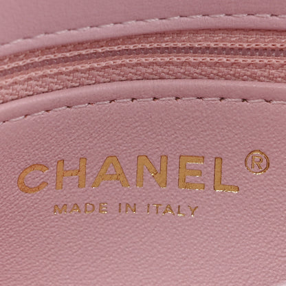 Chanel Lambskin Quilted Small Trendy CC Flap Dual Handle Bag Light Pink 7 of 14