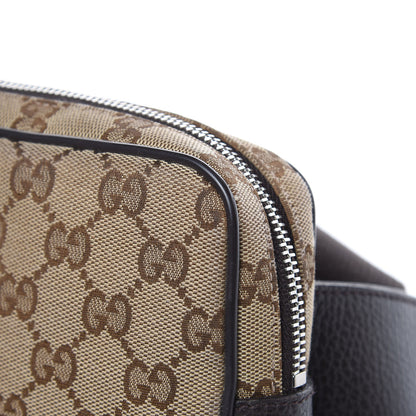 Gucci Monogram Belt Bag Dark Brown 10 of 11