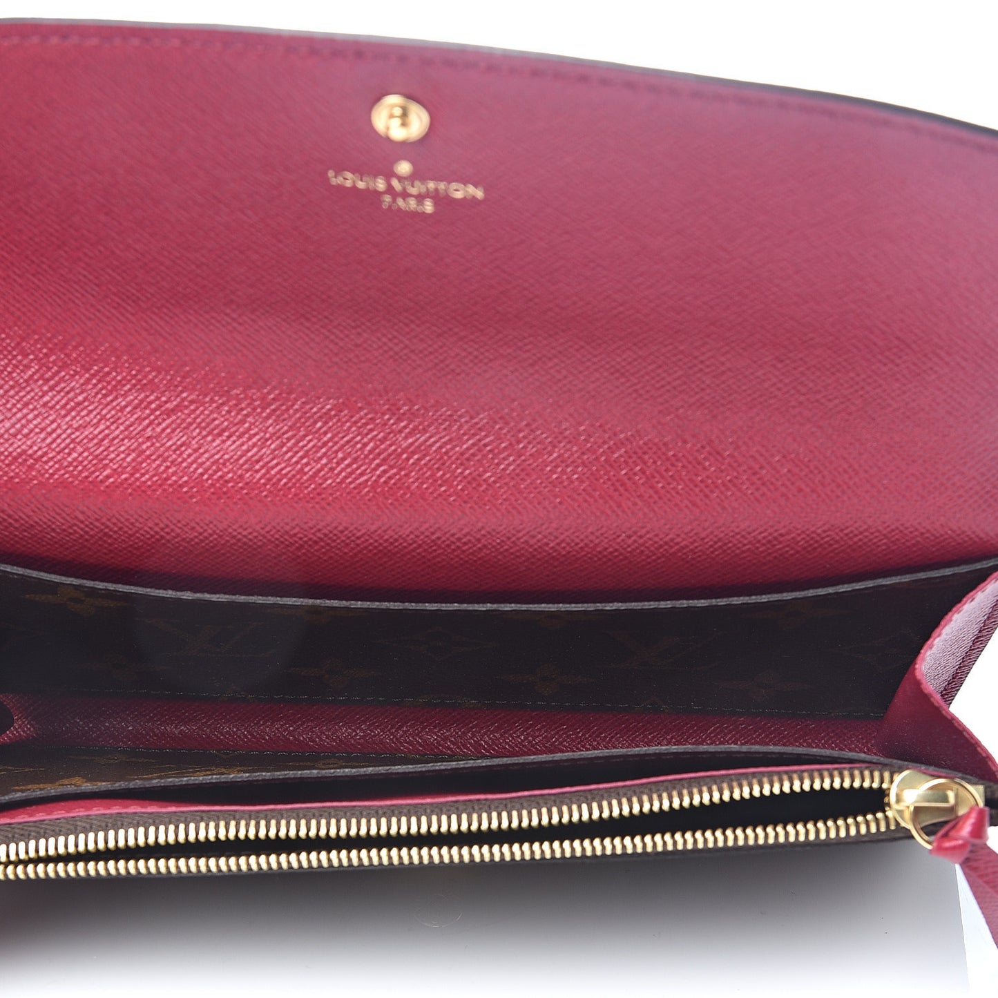 Monogram Emilie Wallet Fuchsia