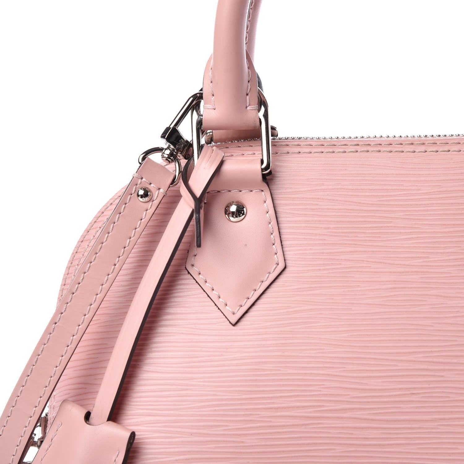 Louis Vuitton Epi Alma BB Rose Ballerine 11 of 13