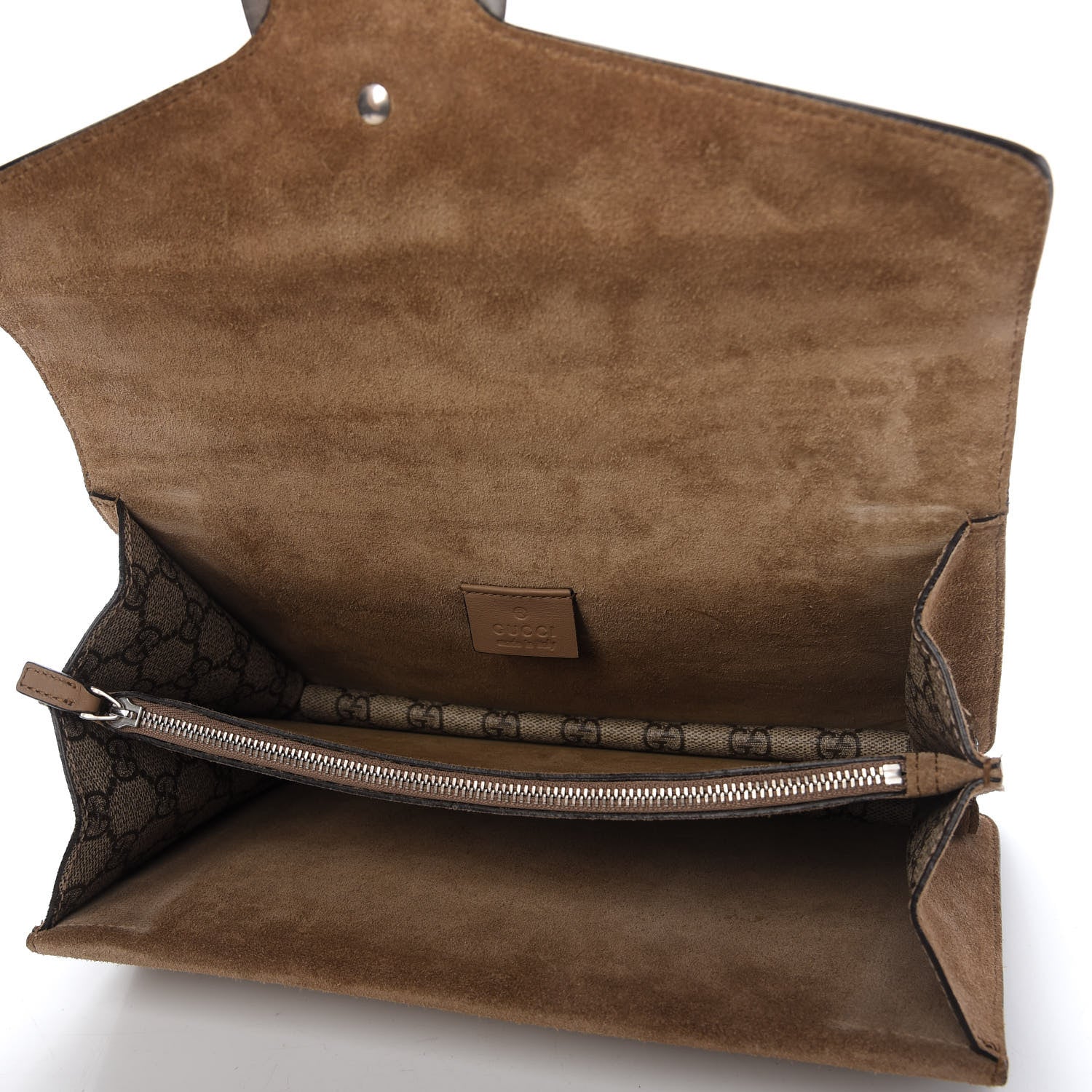Gucci GG Supreme Monogram Small Dionysus Shoulder Bag Taupe 5 of 10