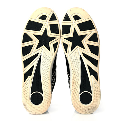 Jimmy Choo Suede Studded Hawaii Low Top Sneakers 41 Black 5 of 9