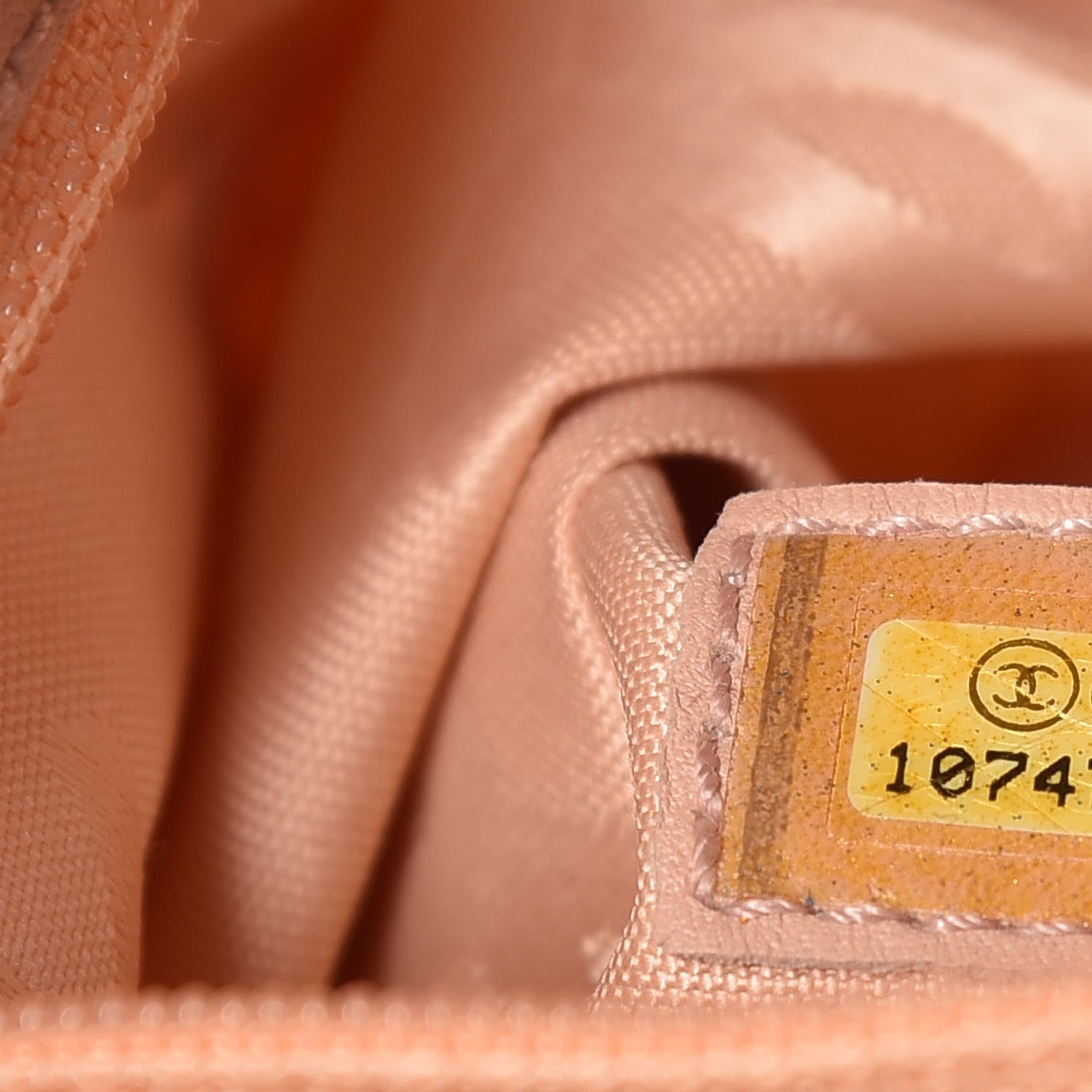 Chanel Straw Raffia Tote Pink 7 of 13