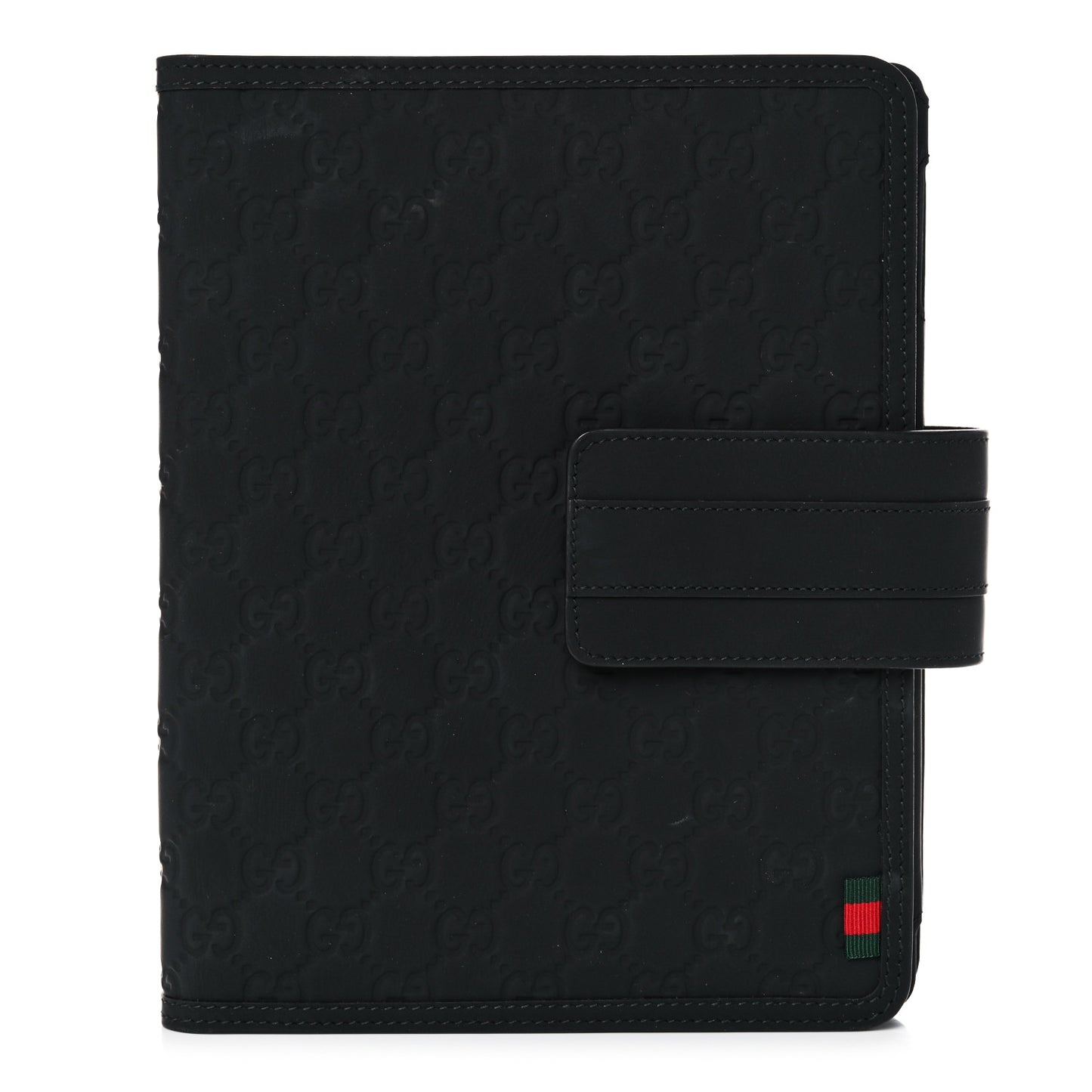 Rubber Guccissima Web Ipad Case Black