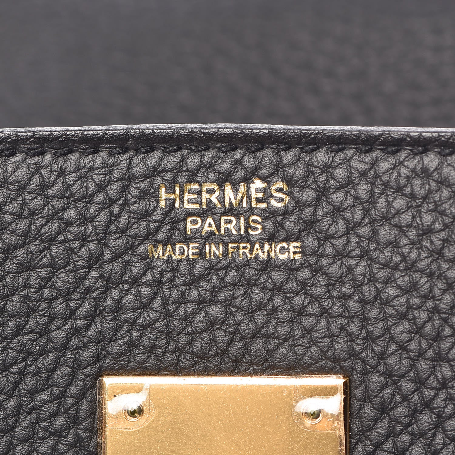 Hermes Togo Birkin 30 Plomb 17 of 36