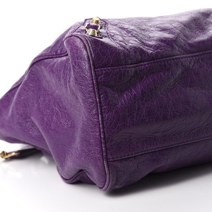 Balenciaga Agneau Giant 12 Gold Hardware Velo Ultraviolet 6 of 10