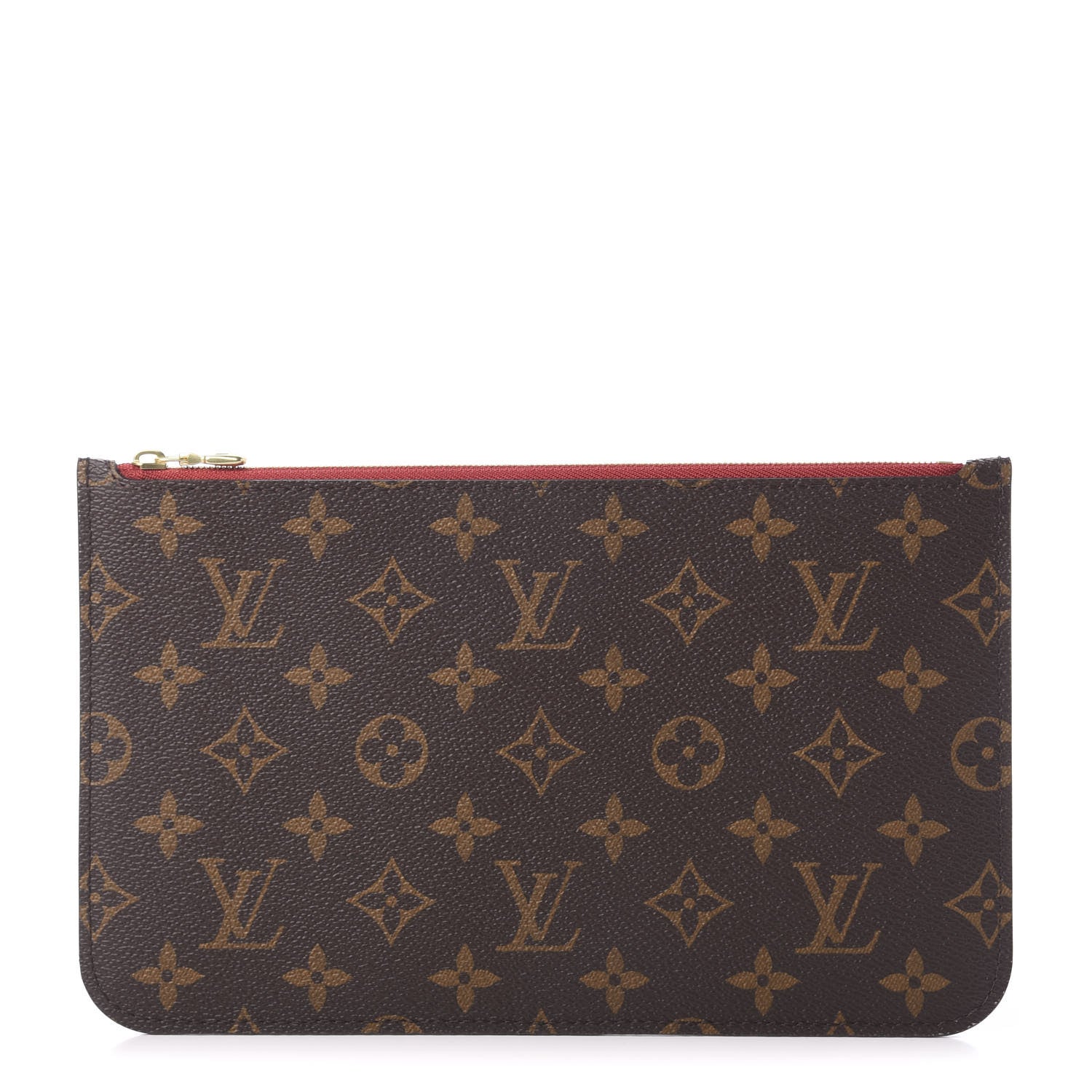 Louis Vuitton Monogram Neverfull MM GM Pochette Cherry 1 of 10