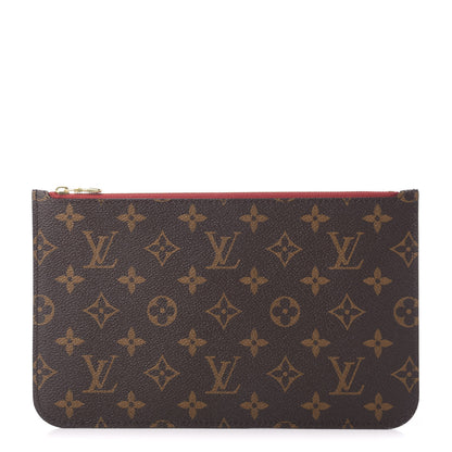 Louis Vuitton Monogram Neverfull MM GM Pochette Cherry 1 of 10