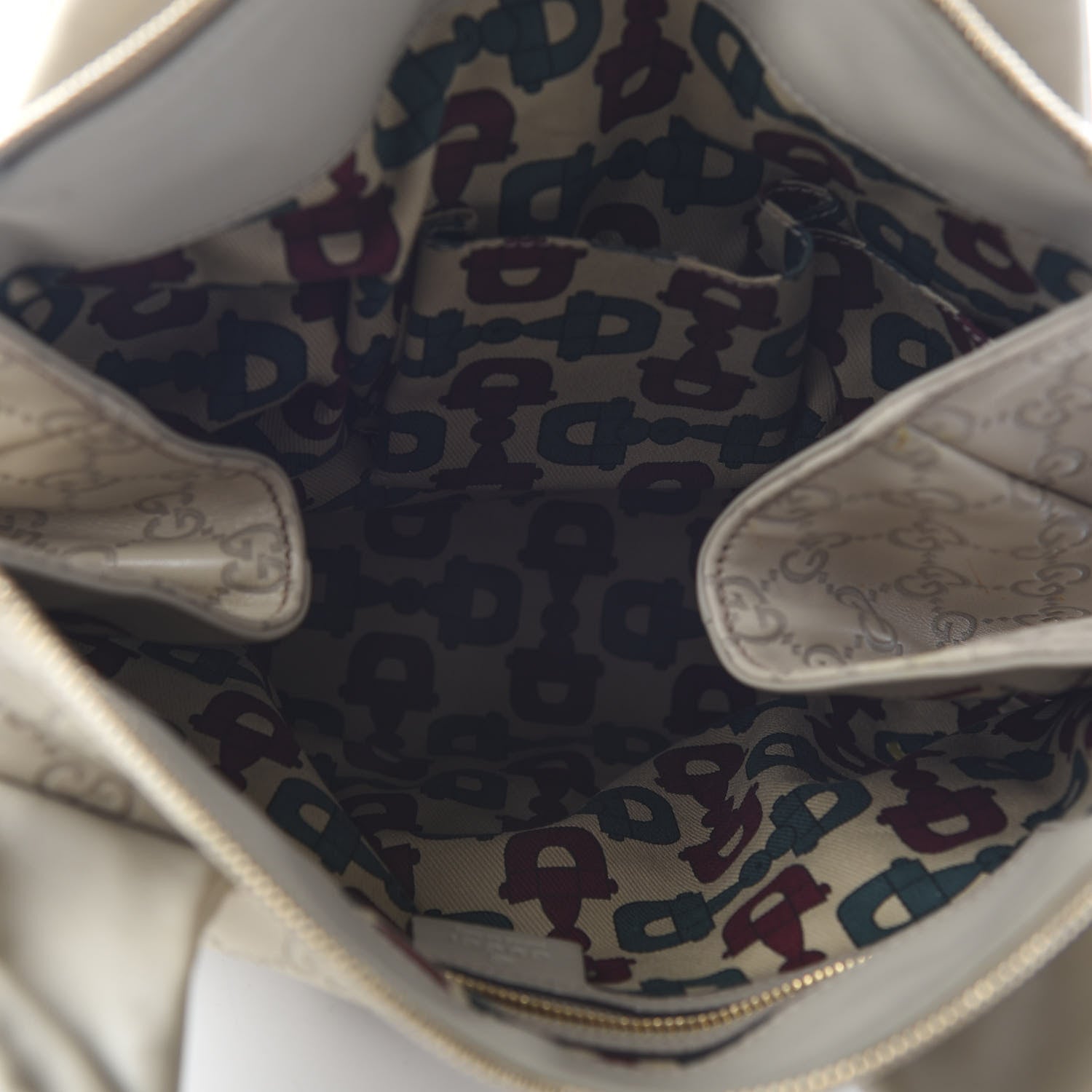 Gucci Guccissima Hysteria Tote Off White 4 of 9