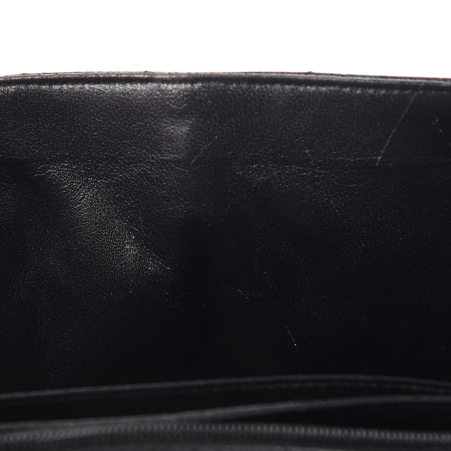 Caviar Quilted Jumbo Single Flap Black
