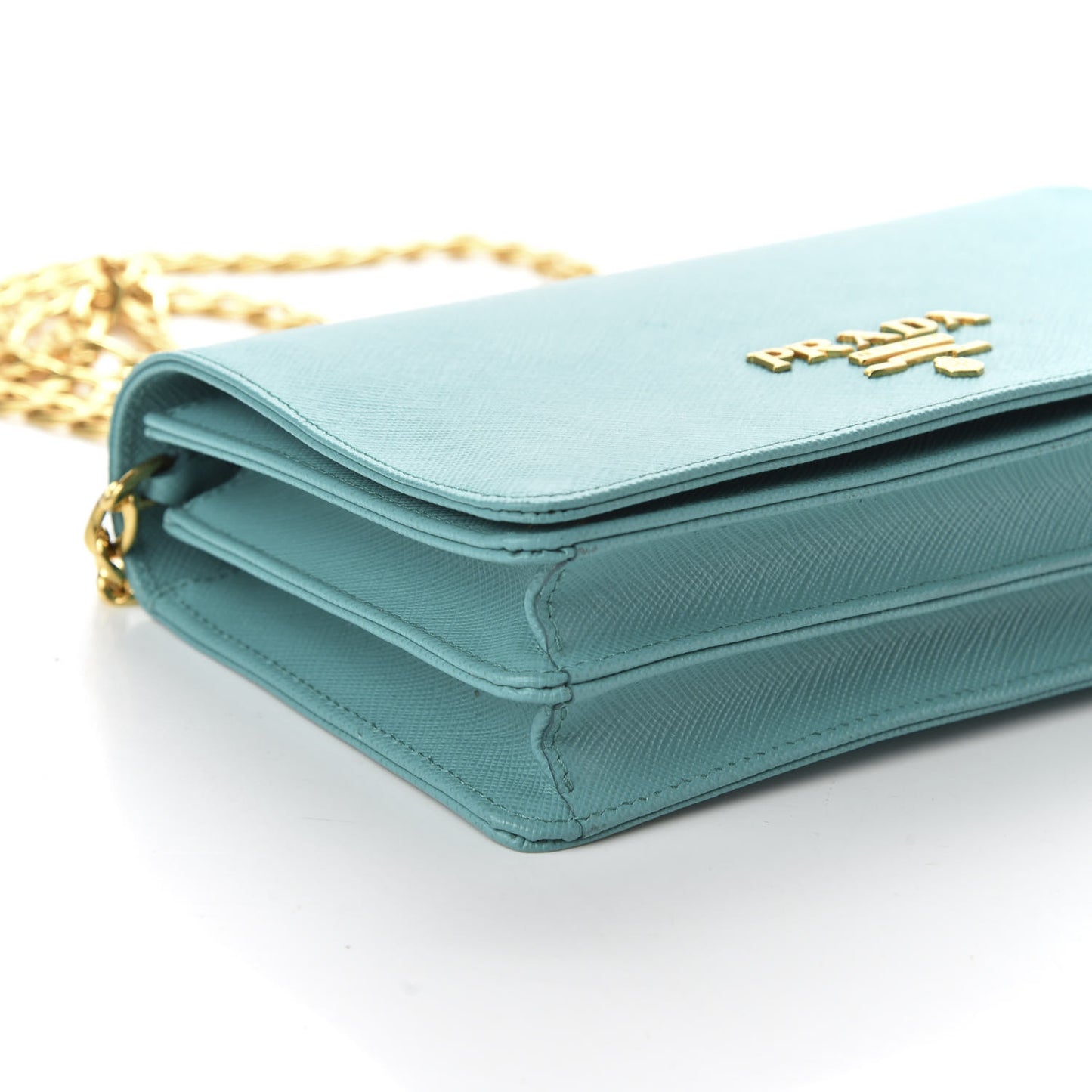 Saffiano Lux Chain Wallet Anice