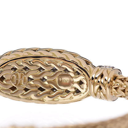 John Hardy 18K Yellow Gold Diamond Classic Chain Bracelet M 5 of 5