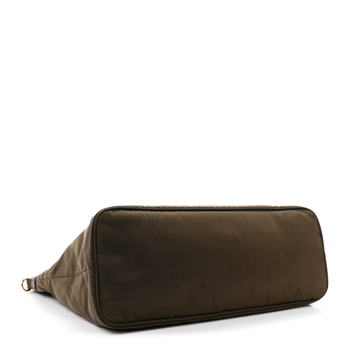 Prada Tessuto Nylon Shopping Tote Green 4 of 11