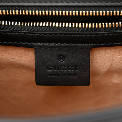 Gucci Calfskin Small Sylvie Shoulder Bag Black 6 of 10
