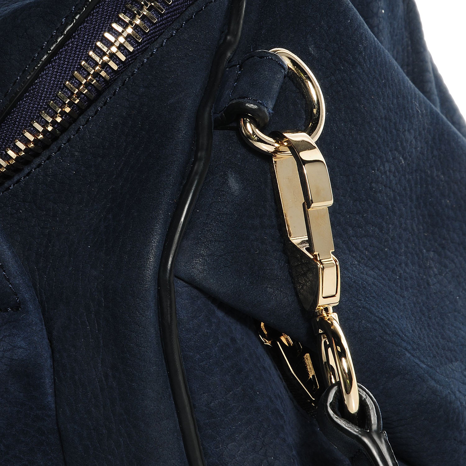 Alexander Wang Pebbled Leather Rockie Navy 6 of 10