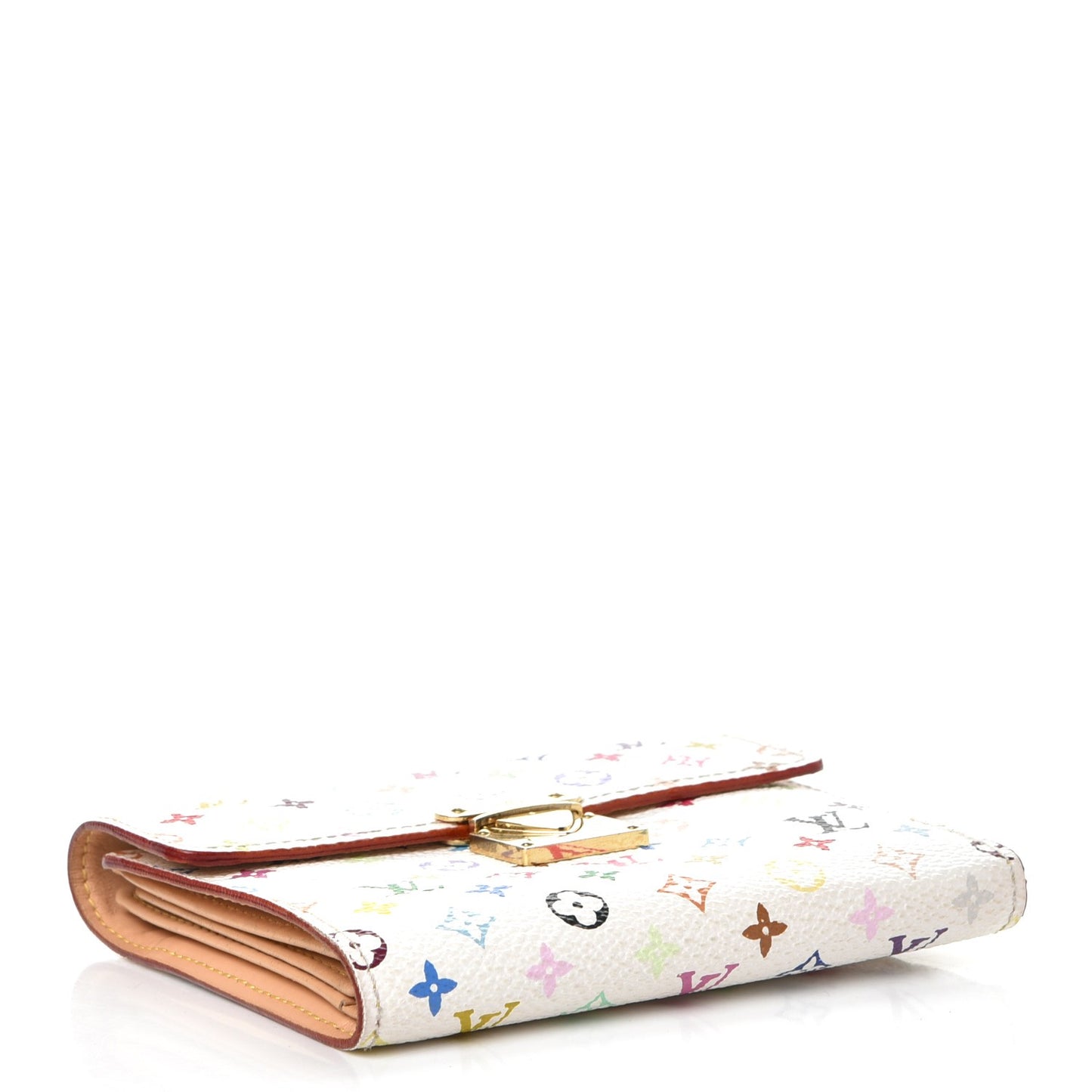Monogram Multicolor Koala Wallet White