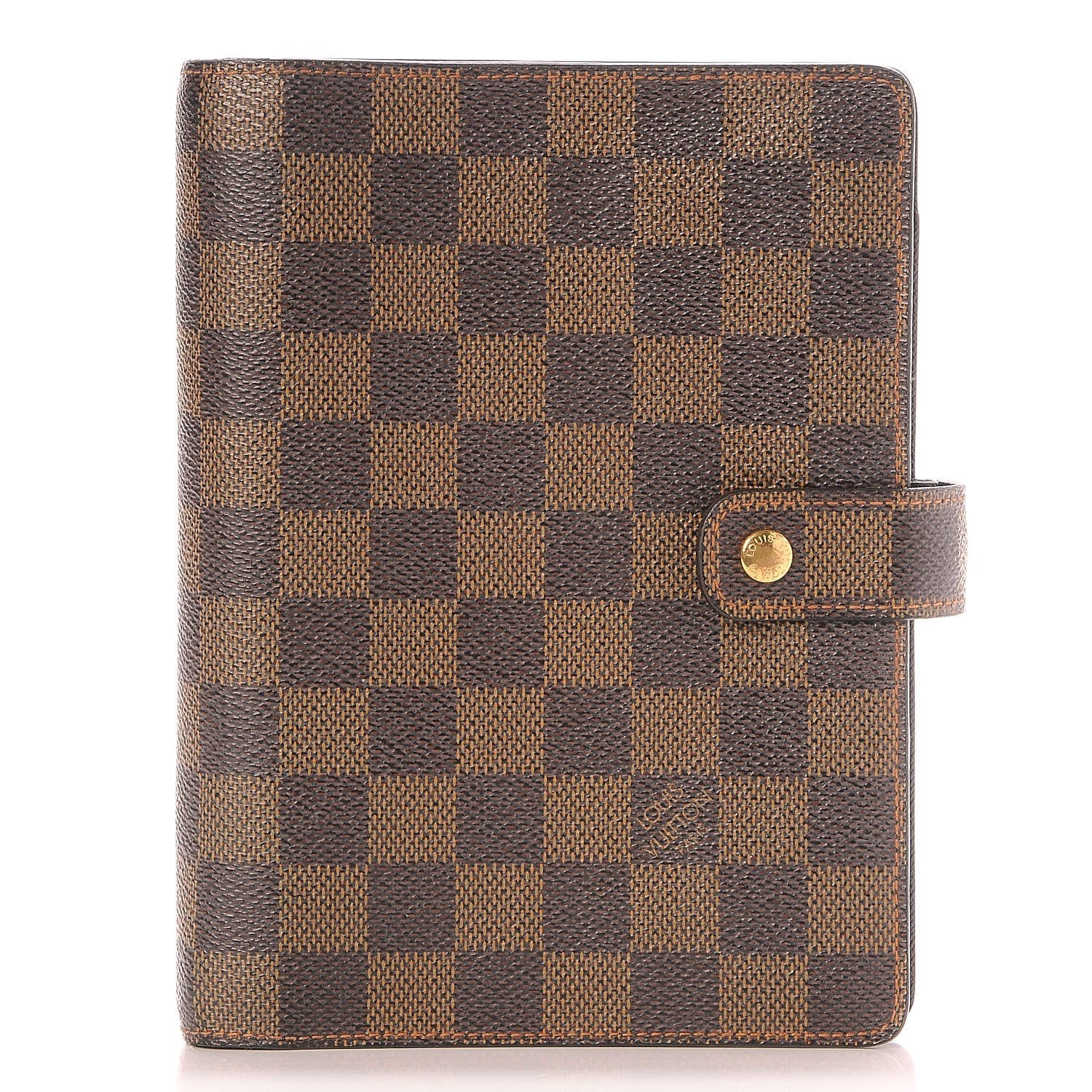 Louis Vuitton Damier Ebene Medium Ring Agenda Cover 1 of 7