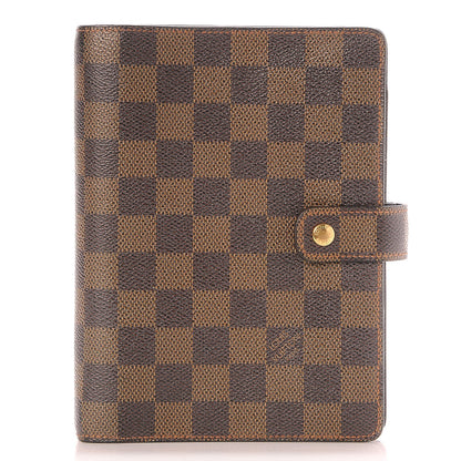 Louis Vuitton Damier Ebene Medium Ring Agenda Cover 1 of 7