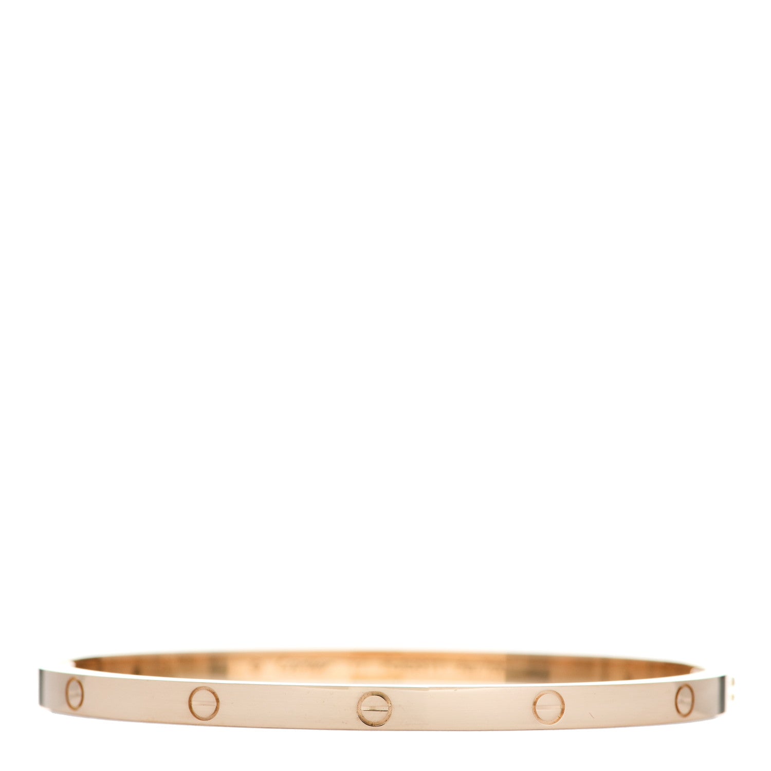 Cartier 18K Yellow Gold Small LOVE Bracelet 17 1 of 5