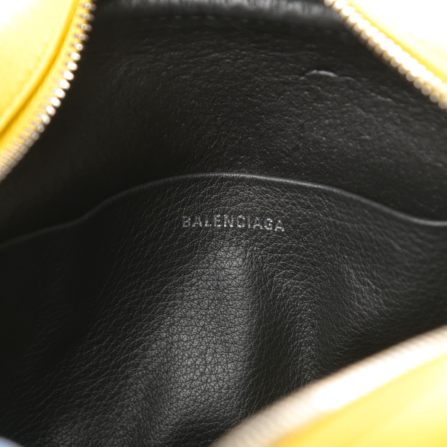 Balenciaga Calfskin Puppy and Kitten Everyday S Camera Bag Yellow 6 of 10