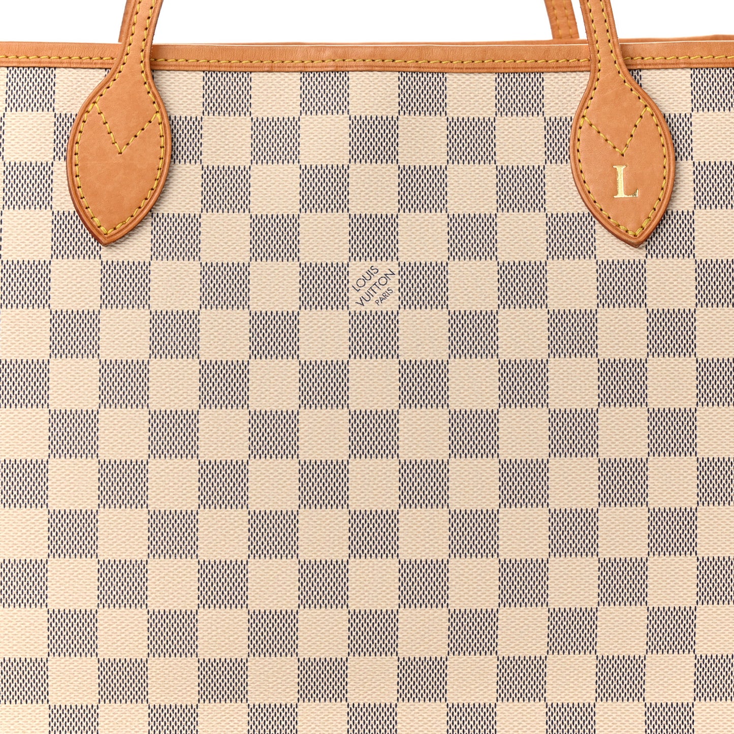 Damier Azur Neo Neverfull MM Rose Ballerine