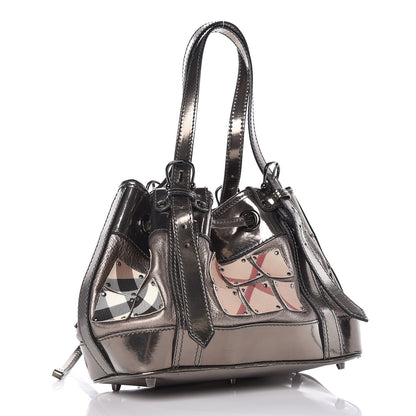 Burberry Prorsum Super Nova Warrior Studded Hobo Metallic 3 of 19