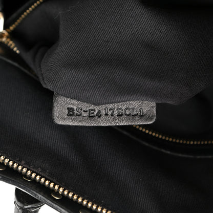 Valentino Garavani Vitello Rockstud Dome Shopper Black 11 of 15