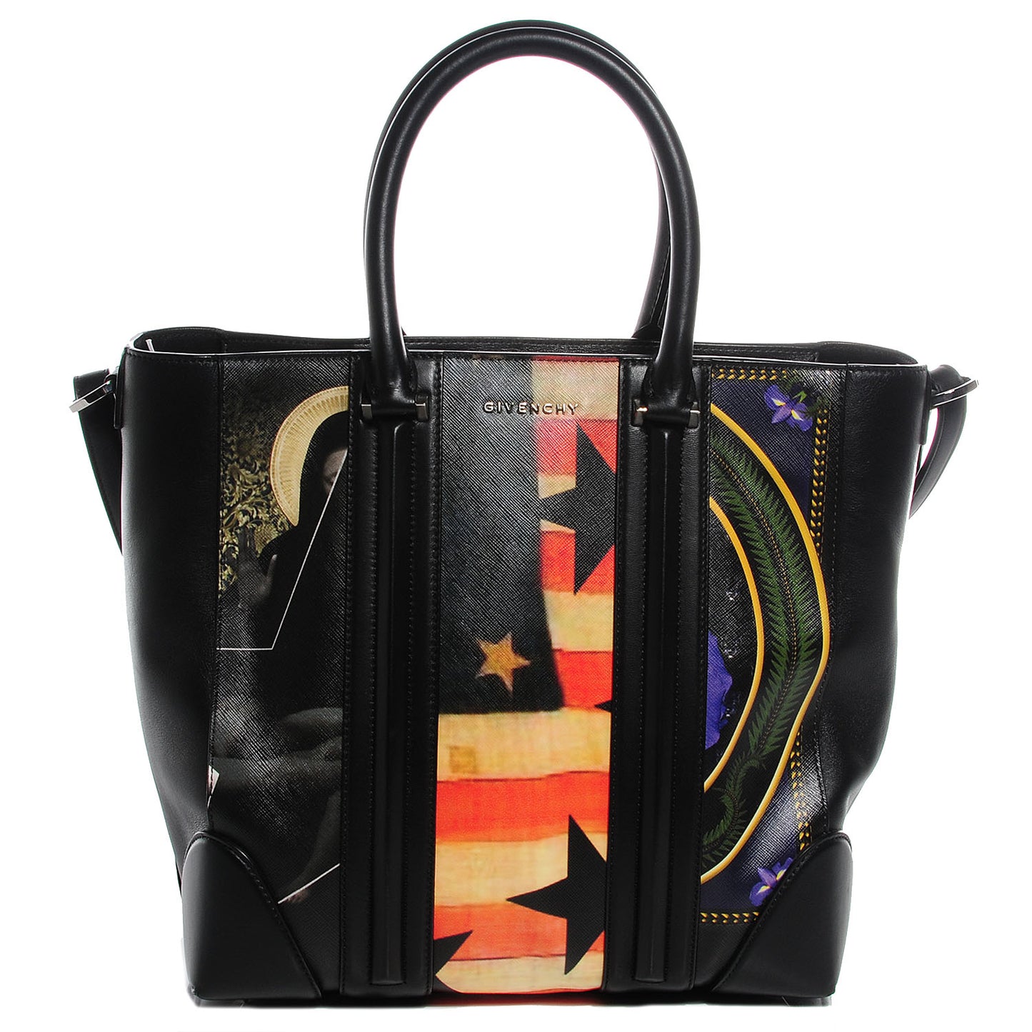 Coated Canvas Printed Medium Lucrezia Tote