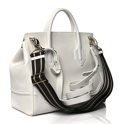 Versace Calfskin Large Palazzo Empire Bag White 2 of 8