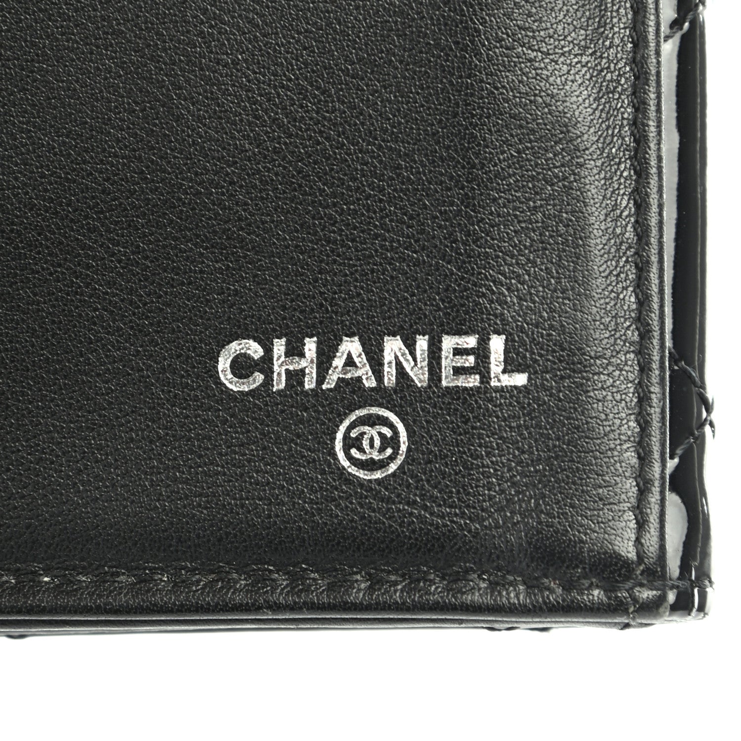 Chanel Patent Quilted Large Brilliant Flap Wallet Black 7 of 10