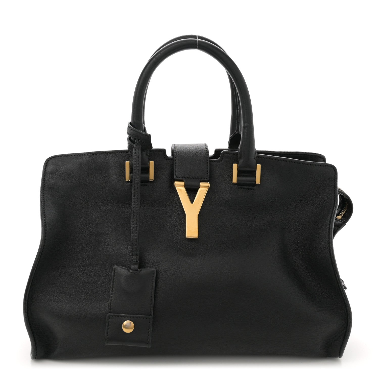 Saint Laurent Calfskin Small Classic Y Cabas Black 1 of 15