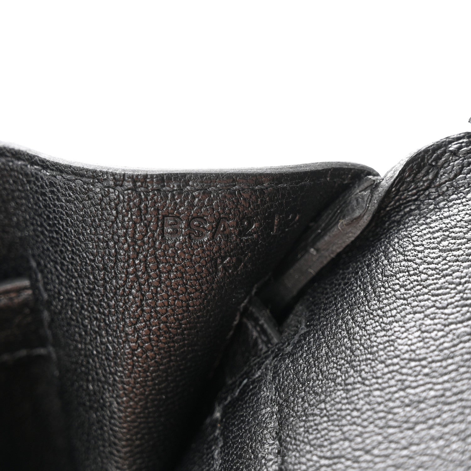 Hermes Ostrich Birkin 25 Black 6 of 10