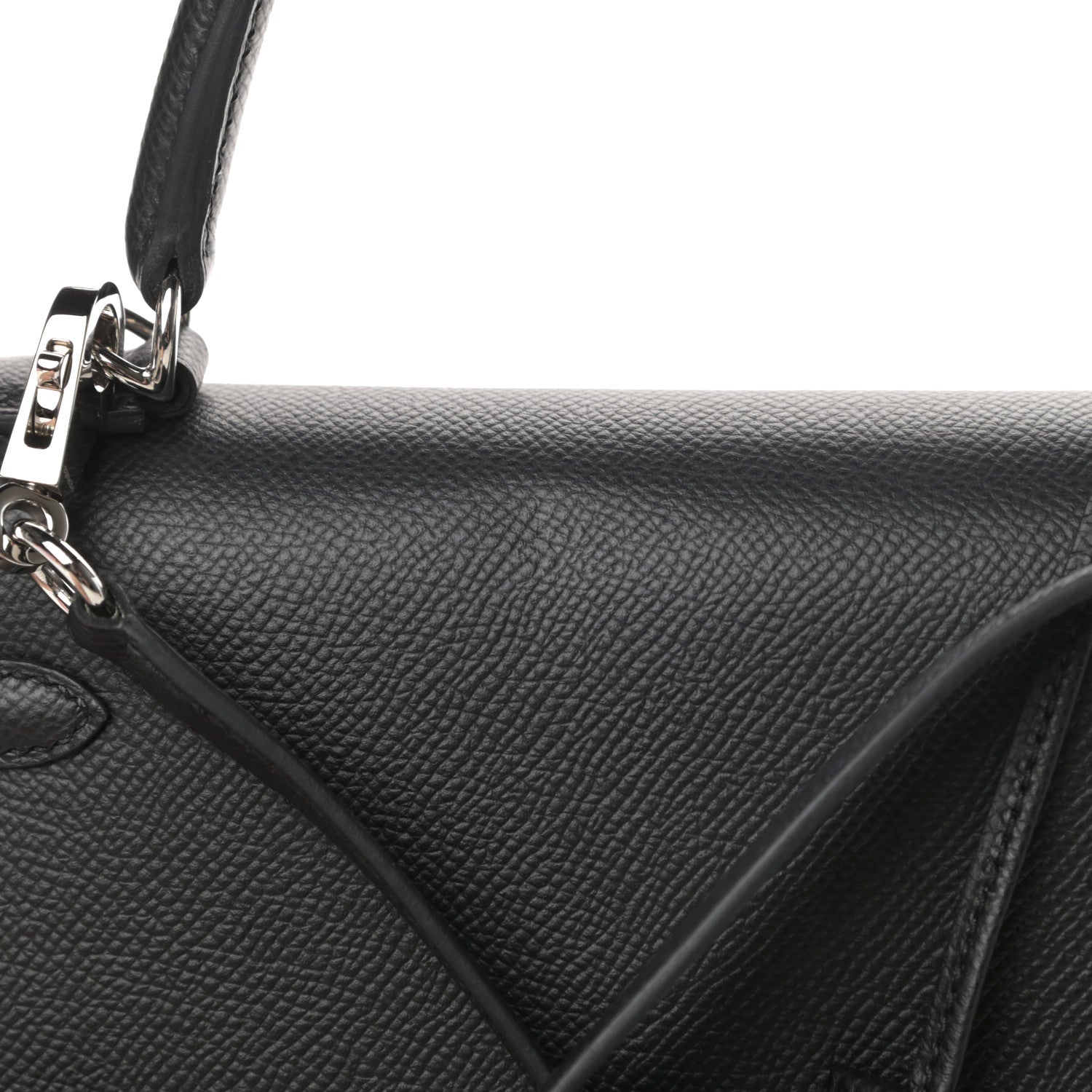 Hermes Epsom Kelly Sellier 25 Black 13 of 14