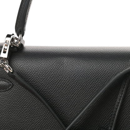 Hermes Epsom Kelly Sellier 25 Black 13 of 14