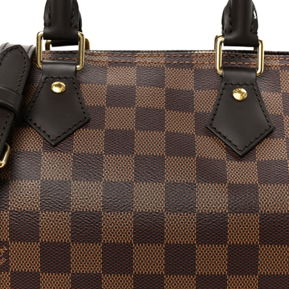 Louis Vuitton Damier Ebene Speedy Bandouliere 25 9 of 11